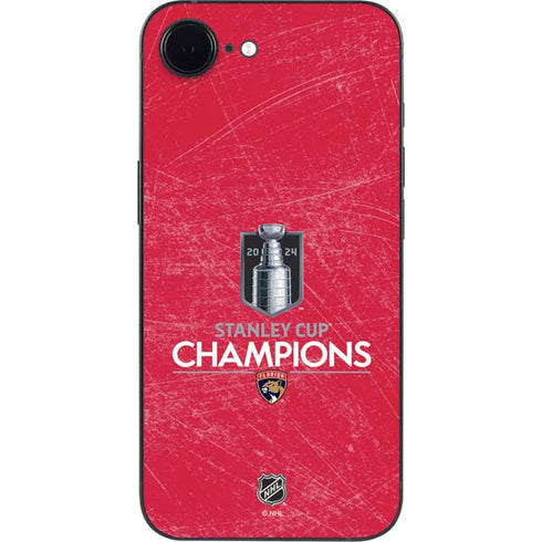 NHL 2024 Stanley Cup Champions Panthers iPhone 16e Skin